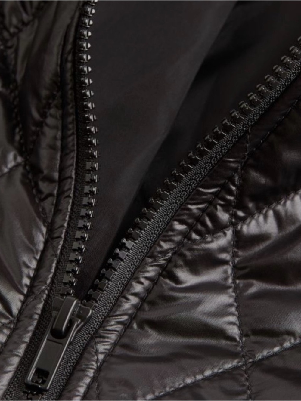 H&M Water-Repellent Quilted Snow Suit Black NEW - Picture 7 of 13